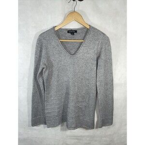 Motive Fleece Sweater Gray Size L Women